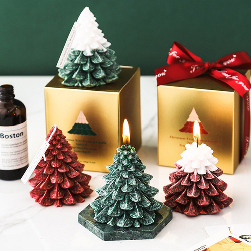 Velas De Árbol De Navidad, Velas En Forma De Torre, Vela Per