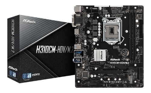 Motherboard Asrock H310cm Hdv 1151