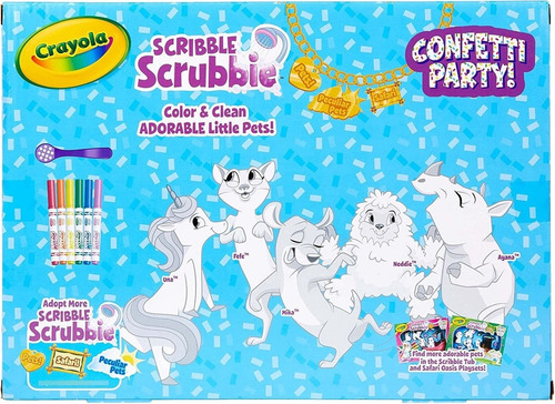 Crayola Juego De Juguetes Para Mascotas Con Diseño De Garaba