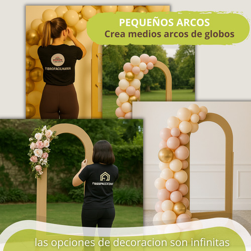 Fondo Candy Bar Decoración Mesa Arco Fibrofacil