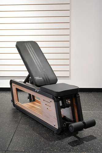 Banco Madera Regulable Gimnasio Multiangular Plano Ejercicio