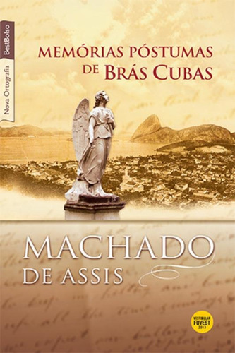 Memórias póstumas de Brás Cubas (edição de bolso), de Joaquim Machado de Assis. Editora Best Seller Ltda, capa mole em português, 2012