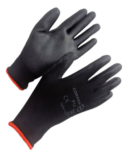 Guantes Coraza Multiflex Poliéster Nitrilo X 5 Pares T: 7/s