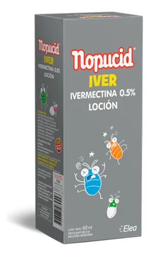 Kit X3 Nopucid Iver Ivermectina 0.5% Loción 60ml