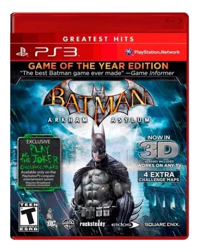 Jogo Batman Origins PS3 Mídia Física Original (Seminovo)