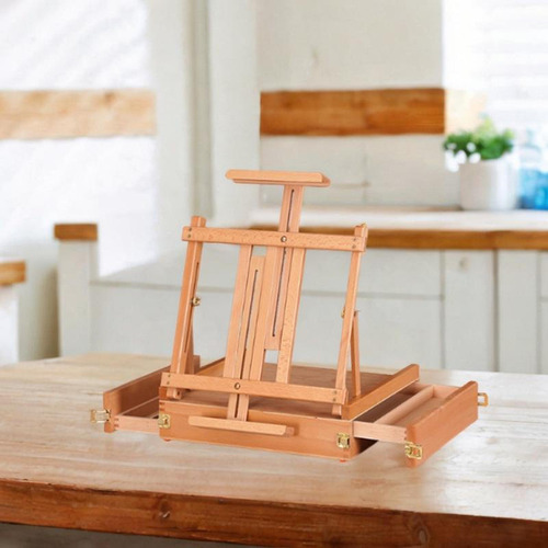 Cavalete De Mesa, Caixa De Pintura A Óleo, Acessórios De