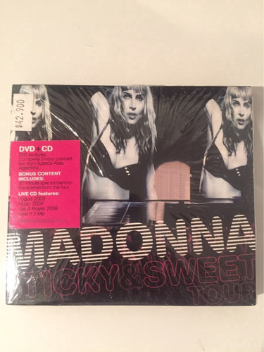 Madonna - Sticky And Sweet Tour - 2cds+1dvd