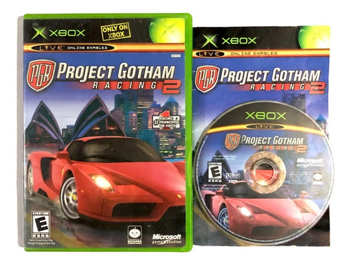 Project Gotham Racing 2 - Juego Original Para Xbox Classic