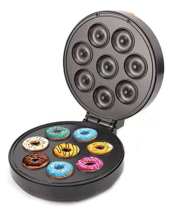 Mini Máquina De Donuts Lazhu 110v/us Color Negro