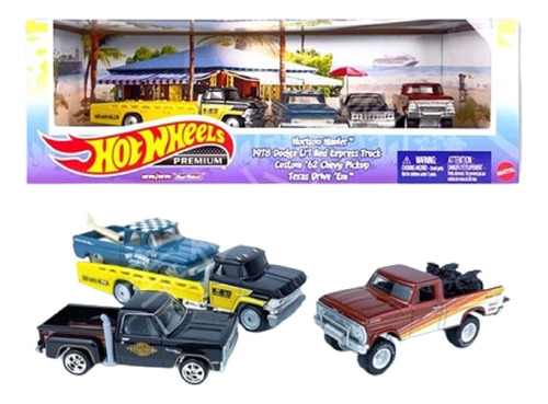 Hot Wheels Premium Dodge Truck Chevy Pickup Texas Moon