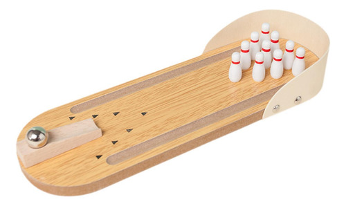 Juego De Bolos De Mesa, Juguetes De Bolos De Escritorio Para