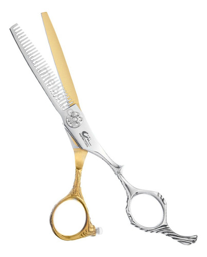 Tesoura Desbaste Dentada Umi Fi-630d Prata 6.0 Polegadas