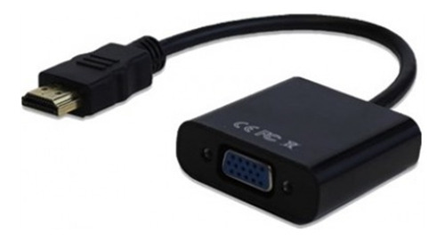 Convertidor De Video Brobotix 110910n Hdmi - Vga Negro