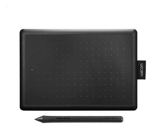 Tableta Gráfica One By Wacom Small / Incluye Lápiz Y Puntas Color Negro/Rojo