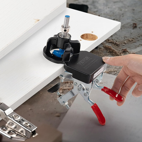Jig De Bisagra Para Puertas Y Armarios Aluminio 35 Mm Precis