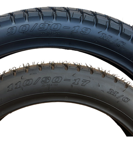 Llantas City Road 90/90-19 + 110/90-17 Italika Original