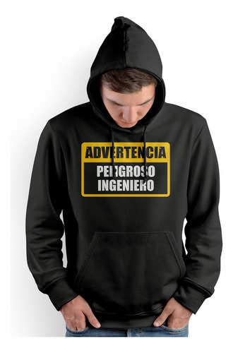 Polera Cap Advertencia Peligroso (d0916 Boleto.store)