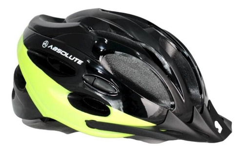 Capacete de ciclismo Absolute Nero preto/amarelo M