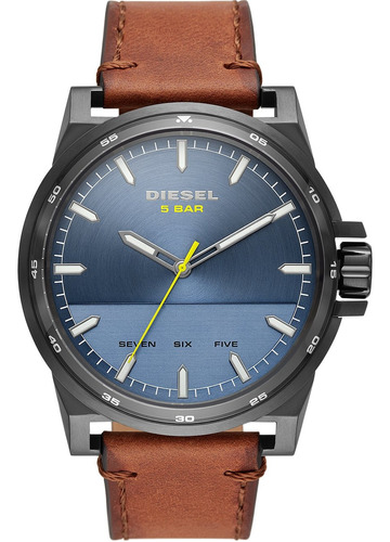 Exclusivo Reloj Correa De Cuero Diesel Para Hombre Original