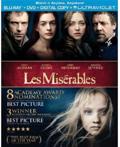 Los Miserables ( Bluray + Dvd Combo Pack ) Original Sellado