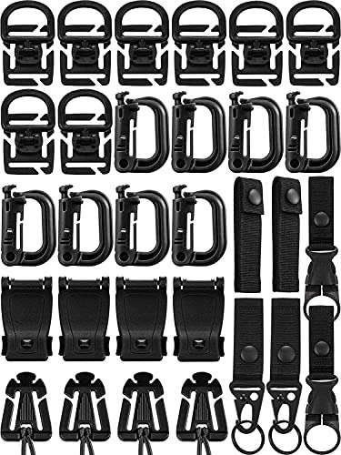 Nocessary 30 Pack D-ring Grimloc Locking Molle Backpack Atta