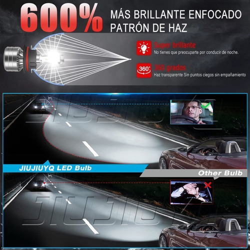 9007 Kit De Faros Led 40000lm Para 04-11 Mitsubishi Endeavor