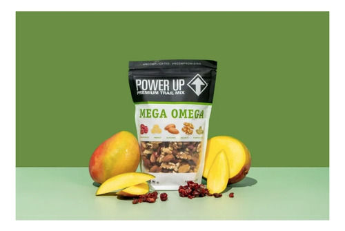 Mix De Frutos Secos Sin Gluten Power Up Mega Omega 397 G