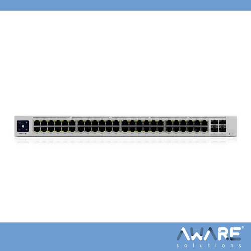 Switch Ubiquiti Unifi 48 Puertos Poe 4-sfp 195w Usw-48-poe