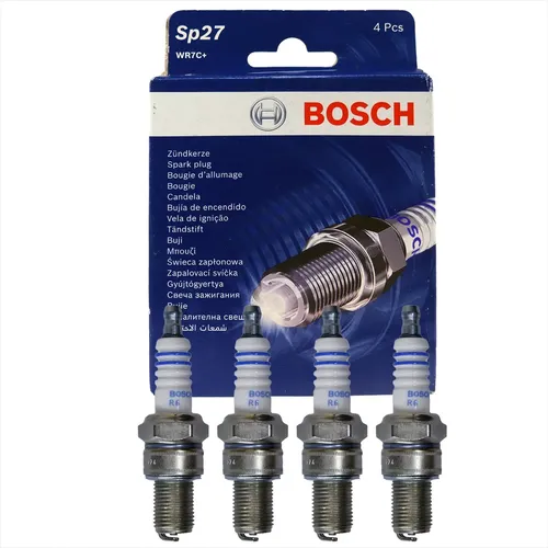 Jogo De Velas Bosch Sp27 Wr7c+ Gm Celta Corsa 1.0 Vhc