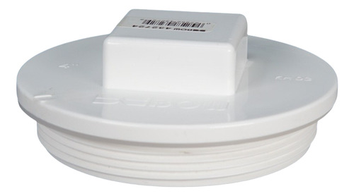 Futura - Tapón Macho Pvc Dwv 6 Cédula 40 - Sistema Inglés