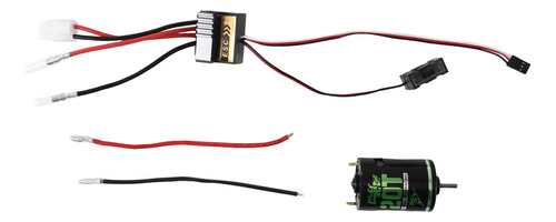 Motor Cepillado 320a Esc + 540 De 20 T Para Coche 1/10 Rc Ax