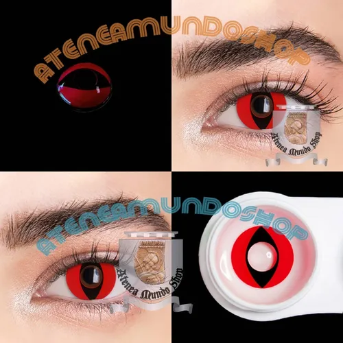 Ojos rojos lentes de contacto sale