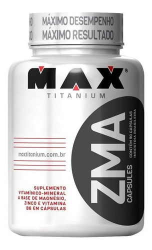 Promoção Zma 90caps - Max Titanium