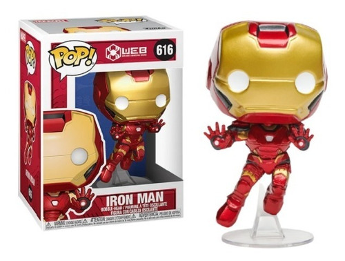 Funko Pop Iron Man #616 Disney Store Avengers