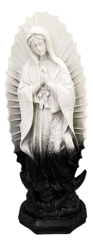 Figura De La Madre María, Escultura Religiosa, Figura Negro
