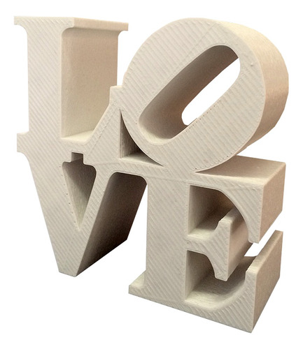 Escultura Decorativa Love - Robert Indiana De Impreria Home