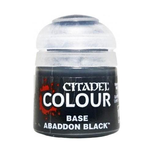 Pintura Para Miniaturas Citadel - Base Abaddon Black