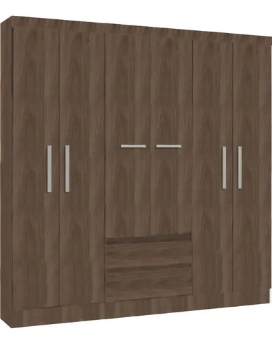 comprar Ropero 6 Puertas Placard Roperos Mueble Dormitorio