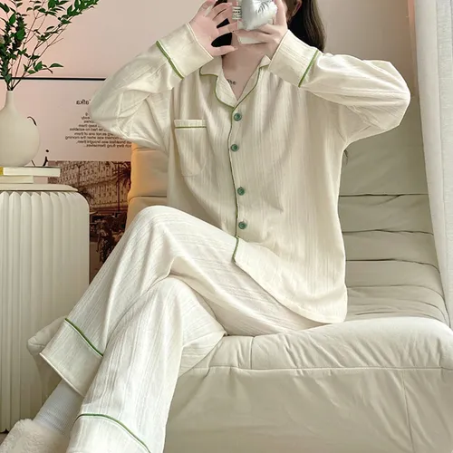 Pijama Mujer Camisa Pantalon Importado 2505