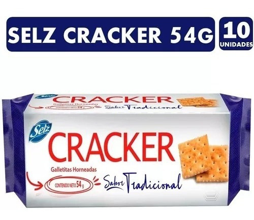 Galletas Selz Cracker De 54gr Pack De 10 Unidades