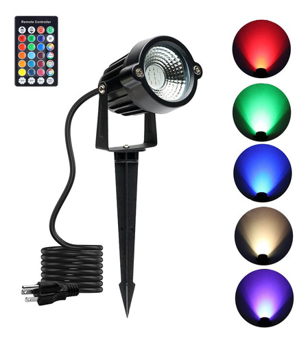 Luces De Navidad Para Exteriores, 5 W, Ca 120 V, Rgb De Colo