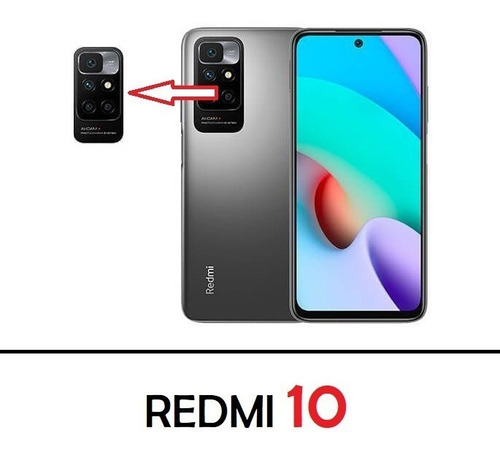 Imagen 1 de 5 de Lente Camara Xiaomi Redmi 10 Redmi Note 10 Note 10 5g