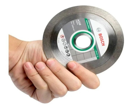 Imagem 2 de 2 de Disco Diamantado Para Cerâmica Liso 110mm Bosch 2608602727