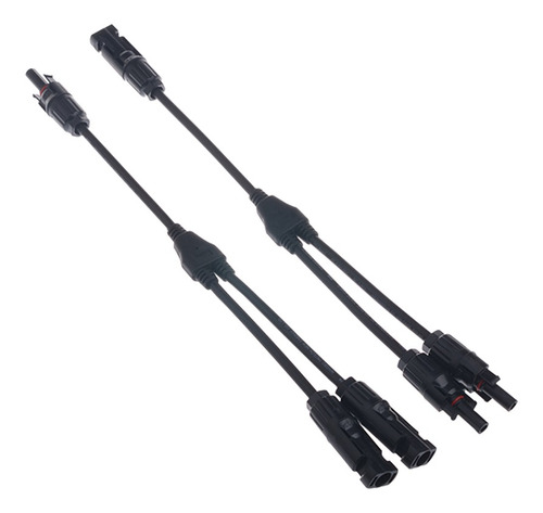 Par Conectores Y Branch 1 A 2 Paralelos Cable Adaptador