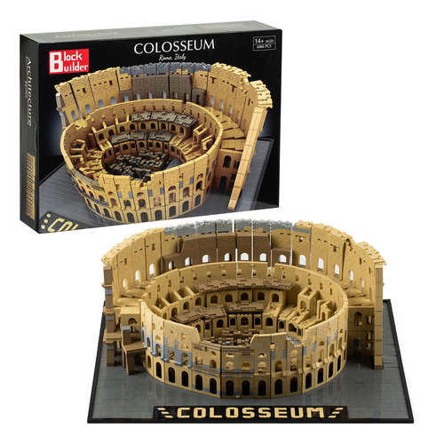 Block Builder Juego De Bloques De Construccin Del Coliseo Ro