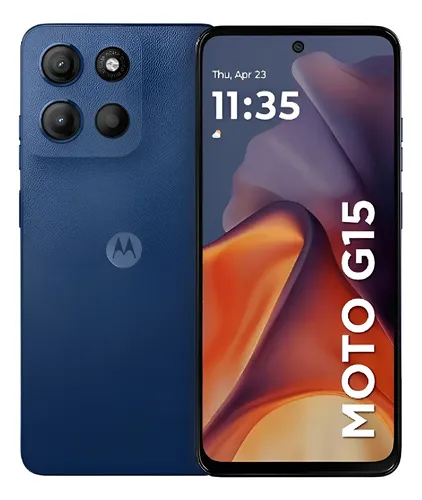 Celular Motorola Moto G15 4gb + 8gb Ram 512 Gb Nfc Azul | MercadoLivre