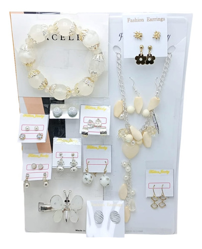 Pulsera Aretes Collares