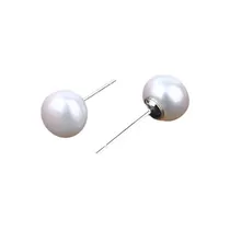 Comprar Aros Perla De Río 8 \u002F 9 Mm Plata Esterlina 925 