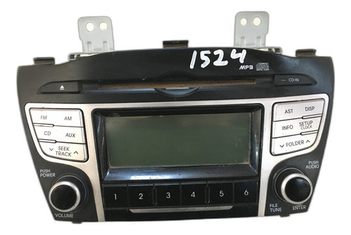 Radio Manual Id 1524 Hyundai Tucson 2013-2015