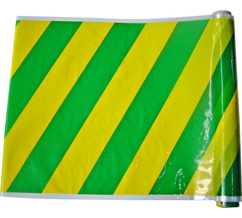 Bandeira Do Brasil Rolo Copa Do Mundo 2022 38cmx25metros Cor Verde Amarelo